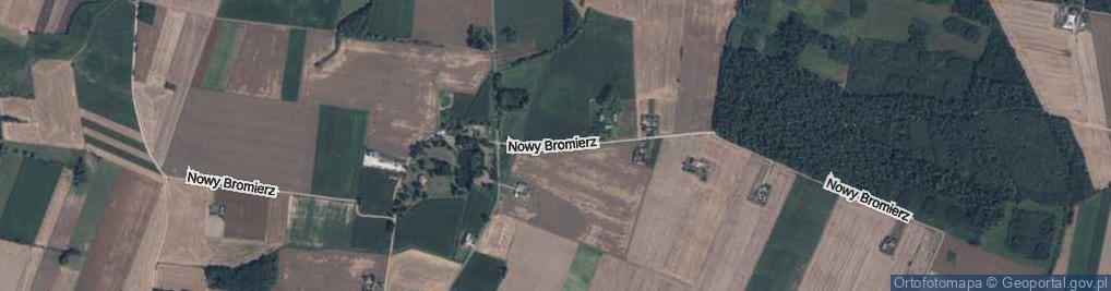 Zdjęcie satelitarne Nowy Bromierz ul.